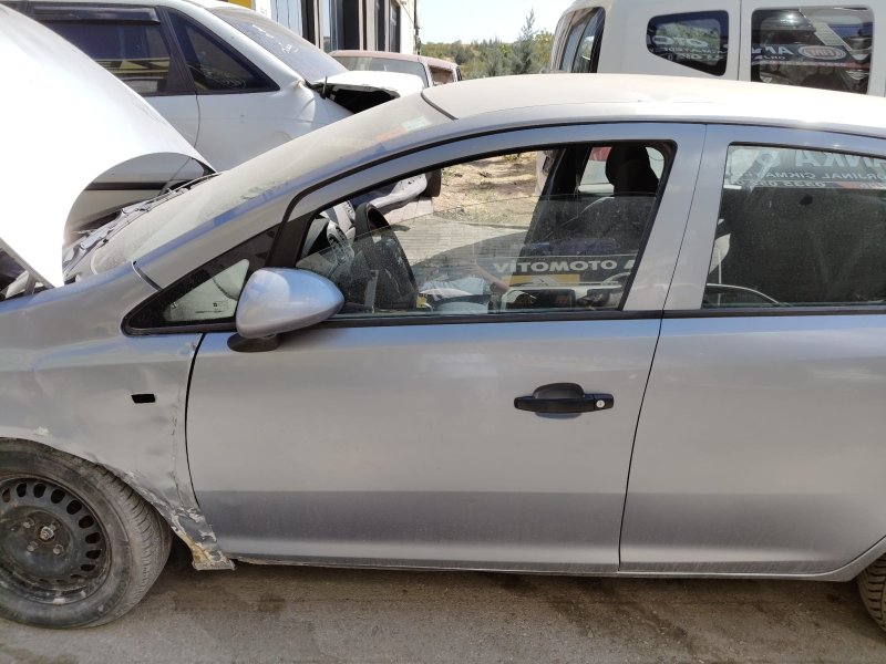 2007 - 2012 Opel Corsa D Çıkma Orjinal Sol Ön Kapı Aydın