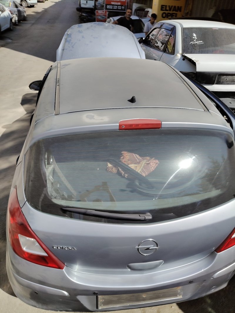 2007 - 2012 Opel Corsa D Çıkma Orjinal Komple Tavan Aydın
