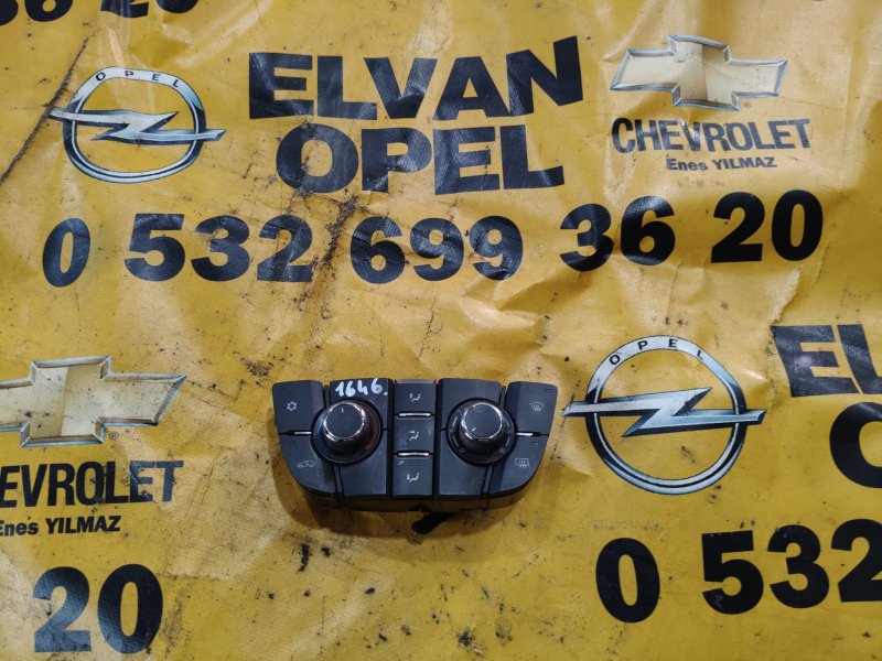 2010 - 2018 Opel Astra J Çıkma Klima Paneli